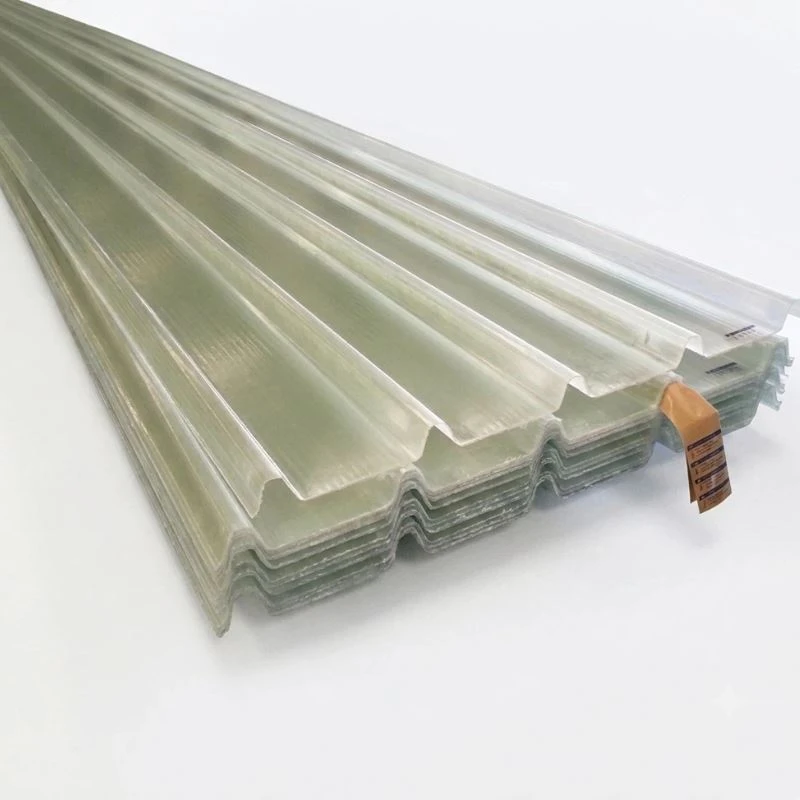 Corrugated FRP Skylight Sheets Kanggo Roofing